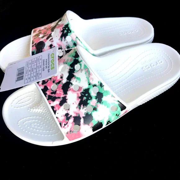 CROCS Classic Tie Dye Mania Slide Men's size Women's size 11